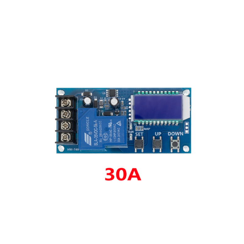 Controlador Carga De Batería Dc 6-60v 30a Con Pantalla Lcd